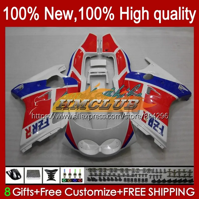 FZR-250 For YAMAHA FZRR FZR 250R 250 FZR250 90 92 93 94 95 127No.18 FZRR250 1990 1991 1992 White red blue 1993 1994 1995 Fairing
FZR-250 For YAMAHA FZRR FZR 250R 250 FZR250 90 92 93 94 95 127No.18 FZRR250 1990 1991 1992 White red blue 1993 1994 1995 Fairing