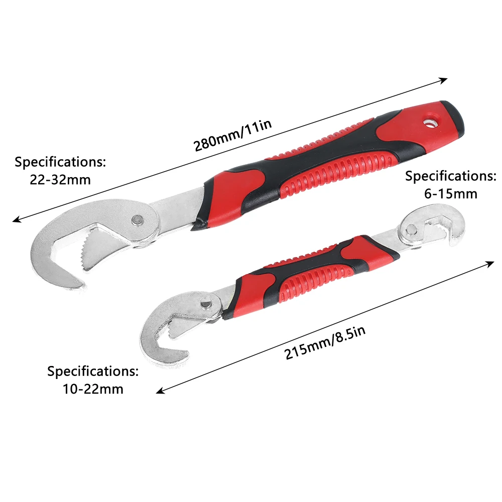 Universal Wrench Pipe Adjustable Wrench Spanner Multi-Function Universal Quick Snap Soft Grip Repair Pipe Spanner Hand Tools
Universal Wrench Pipe Adjustable Wrench Spanner Multi-Function Universal Quick Snap Soft Grip Repair Pipe Spanner Hand Tools