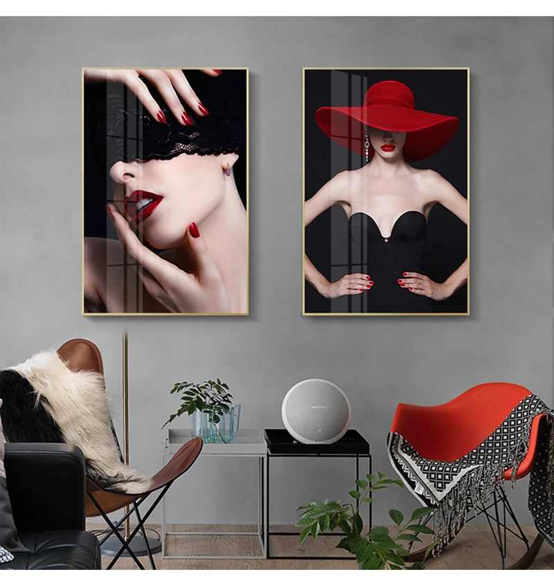 Fashion hat Patch Woman Canvas Poster Nordic Abstract Wall Art Print Painting Modern Decorative Picture Living Room Decoration
Fashion hat Patch Woman Canvas Poster Nordic Abstract Wall Art Print Painting Modern Decorative Picture Living Room Decoration