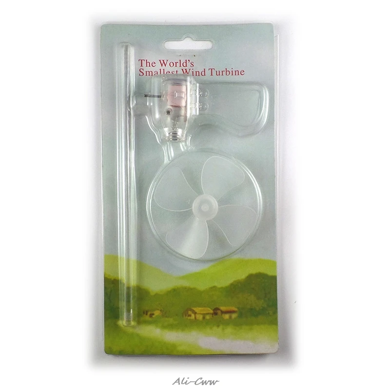 Wind Generator Turbine LED Teaching Tools Sample Model Smallest Mini 360 degrees
Wind Generator Turbine LED Teaching Tools Sample Model Smallest Mini 360 degrees