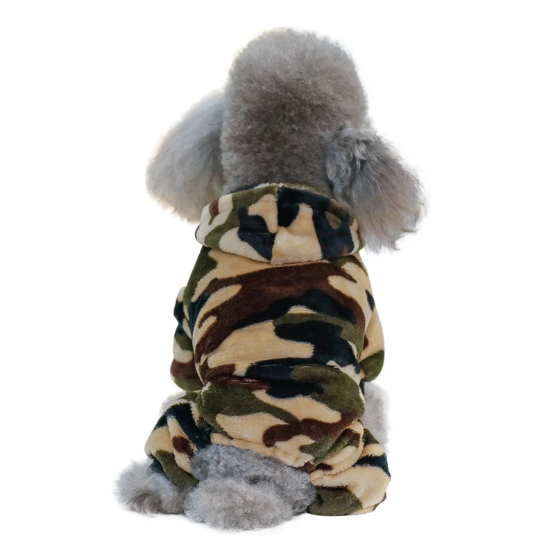 Camouflage Fleece Pet Dog Clothes Double Suede Four-legged Clothes With Hood Clothes For Ropa Para Perro French Bulldog Pug
Camouflage Fleece Pet Dog Clothes Double Suede Four-legged Clothes With Hood Clothes For Ropa Para Perro French Bulldog Pug