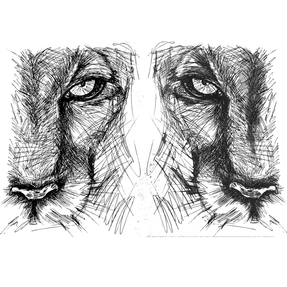 ZhuoAng Tiger's eyes Clear Stamp / DIY scrapbook / album decoration transparent seal / seamless seal
ZhuoAng Tiger's eyes Clear Stamp / DIY scrapbook / album decoration transparent seal / seamless seal