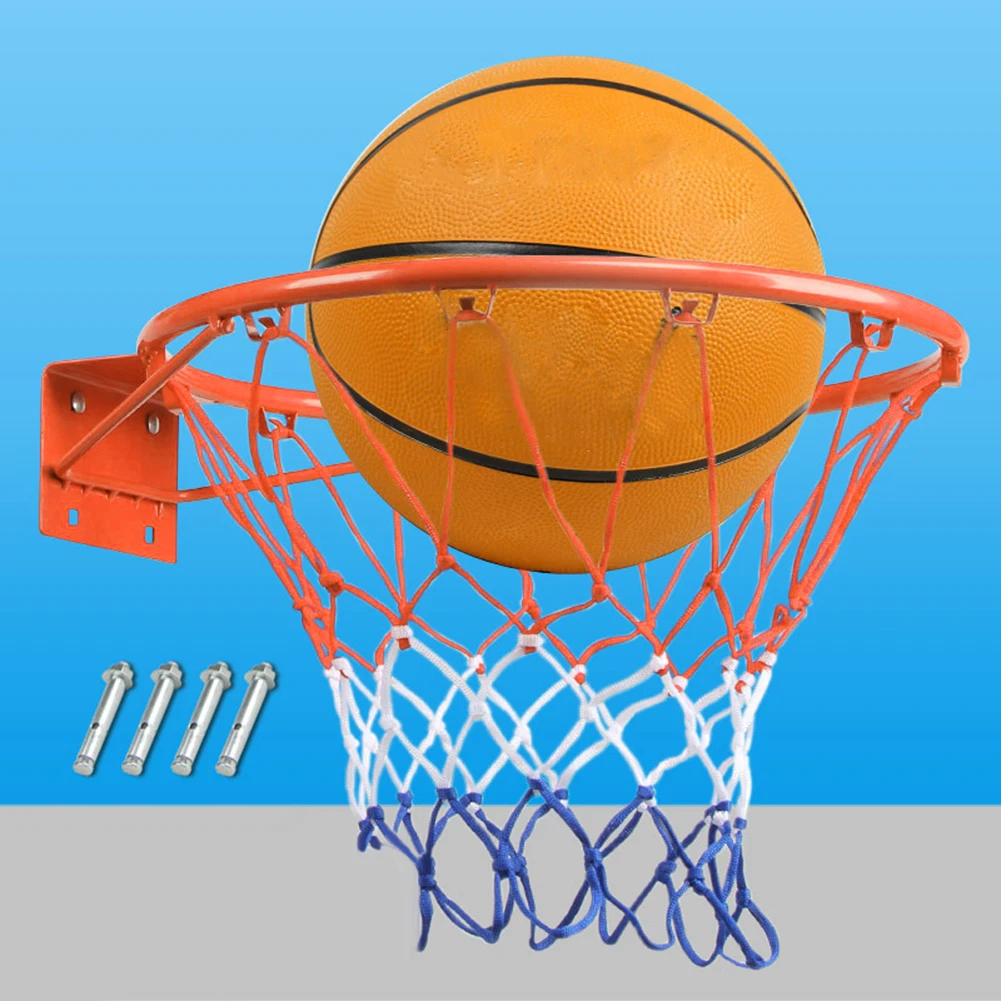 In stock 32cm Hanging Basketball Wall Mounted Goal Hoop Rim Net Iron Sports Netting Indoor Outdoor Children Basketball Rim
In stock 32cm Hanging Basketball Wall Mounted Goal Hoop Rim Net Iron Sports Netting Indoor Outdoor Children Basketball Rim