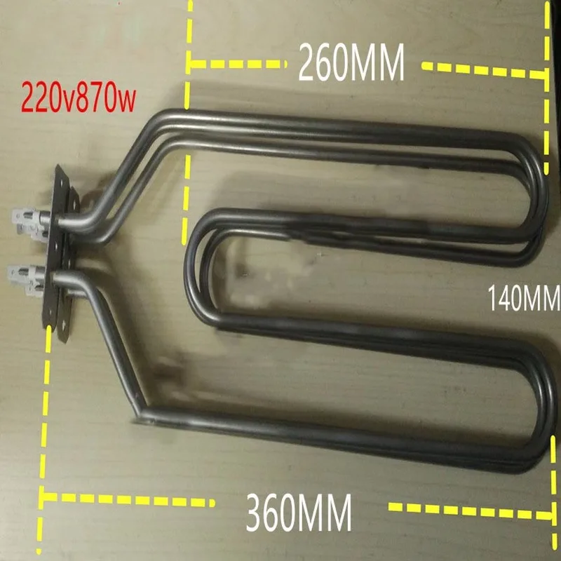 Нагревательный элемент из нержавеющей стали 304 нагревательная трубка 220 В для