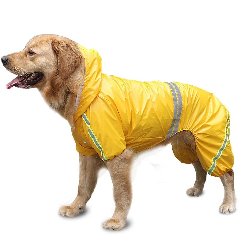 New Pet Raincoat Golden Retriever Medium and Large Dogs Reflective Waterproof Windproof Dog Raincoat Pet Clothes
New Pet Raincoat Golden Retriever Medium and Large Dogs Reflective Waterproof Windproof Dog Raincoat Pet Clothes
