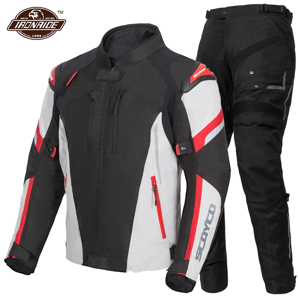 SCOYCO 2021 Motorcycle Jacket Waterproof Motocross Jacket Wearable Moto Protection Moto Jacket With Removeable Linner for Men
SCOYCO 2021 Motorcycle Jacket Waterproof Motocross Jacket Wearable Moto Protection Moto Jacket With Removeable Linner for Men