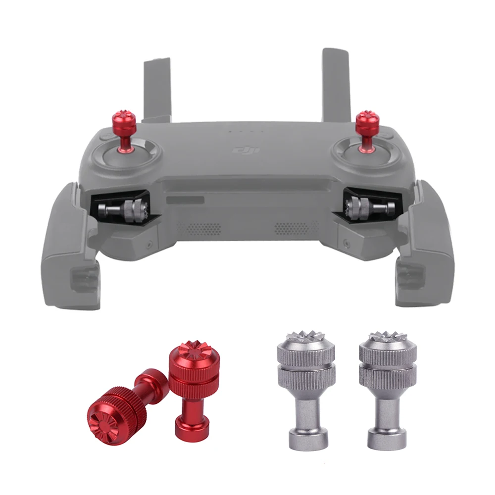 

2PCS Thumb Rocker Remote Controller Aluminum Alloy Joysticks for DJI Mavic Air/ Mavic Mini/ Mavic 2 Pro/Mini se Accessories