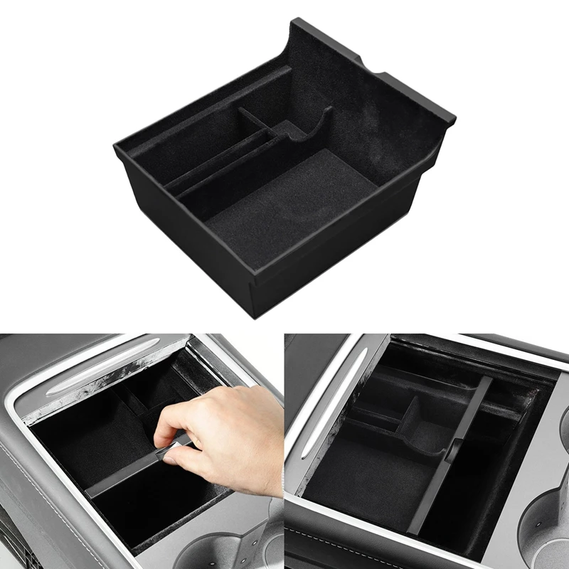for Tesla Model 3/Y Interior Accessories Car Central Armrest Storage Box Center Console Flocking Organizer Containers
for Tesla Model 3/Y Interior Accessories Car Central Armrest Storage Box Center Console Flocking Organizer Containers