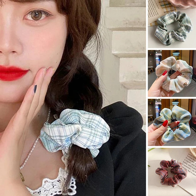 Fashion Women Plaid Hair Ring Scrunchie Lattice Cloth Fabric Elastic Hair Bands Ponytail Holder Rubber Band Hair Accessories
Fashion Women Plaid Hair Ring Scrunchie Lattice Cloth Fabric Elastic Hair Bands Ponytail Holder Rubber Band Hair Accessories