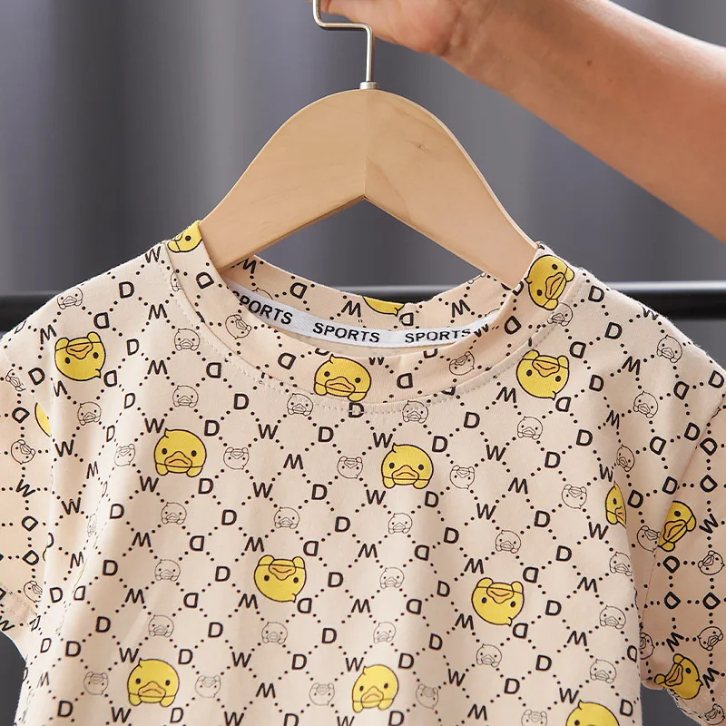 New Summer Fashion Baby Girls Clothes Suit Children Boys Sports T-Shirt Shorts 2Pcs/Sets Toddler Casual Costume Kids Tracksuits
New Summer Fashion Baby Girls Clothes Suit Children Boys Sports T-Shirt Shorts 2Pcs/Sets Toddler Casual Costume Kids Tracksuits