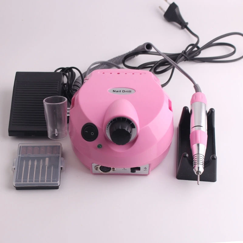 Pro Nail Drill 35000/20000RPM Manicure Machine Apparatus For Pedicure Kit Electric File With Cutter Art Tool | Красота и здоровье