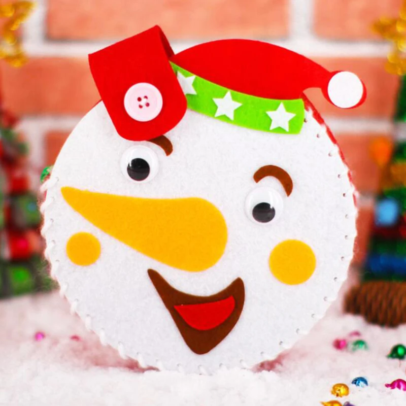 Cartoon DIY Craft Toy Christmas Crafts Children Educational Toy For Children Girl / Boy Christmas Toys Gift For Children
Cartoon DIY Craft Toy Christmas Crafts Children Educational Toy For Children Girl / Boy Christmas Toys Gift For Children