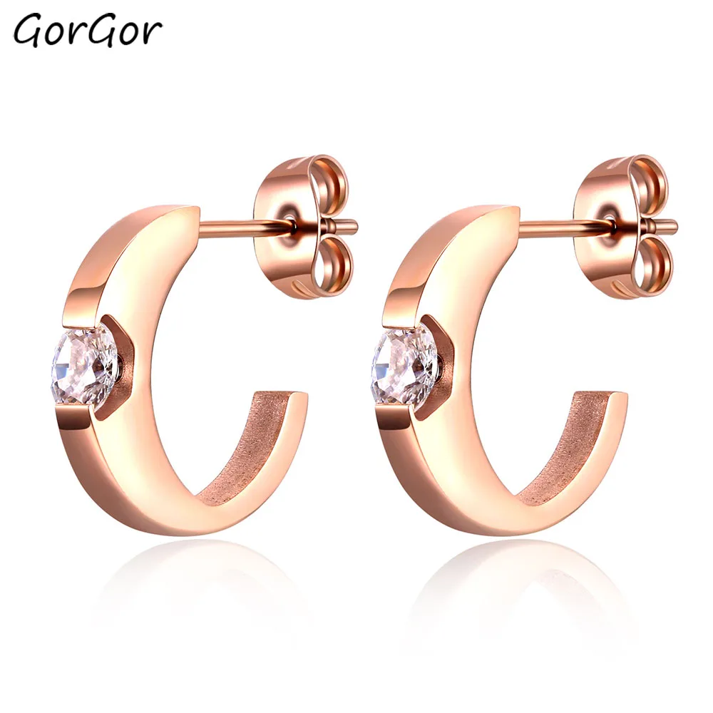 GorGor Clip Earrings Women Stainless Steel Originality Statement Minimalist Circle Mosaic Zircon Exquisite Birthday Gift TE-481
GorGor Clip Earrings Women Stainless Steel Originality Statement Minimalist Circle Mosaic Zircon Exquisite Birthday Gift TE-481