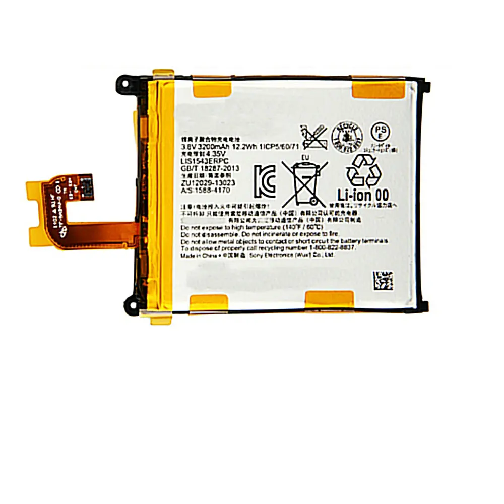 

LIS1543ERPC battery 3200mah for Sony Xperia Z2 L50T D6502 D6503 L50 L50W L50U Cellphone batteries