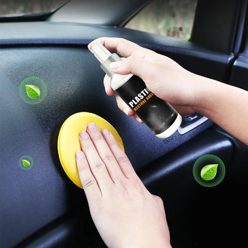 Car Interior Plastic Part Retreading Agent Car Maintenance Rubber Leather Restorer Refurbishment Dashboard Seat Coating Cleaner
Car Interior Plastic Part Retreading Agent Car Maintenance Rubber Leather Restorer Refurbishment Dashboard Seat Coating Cleaner