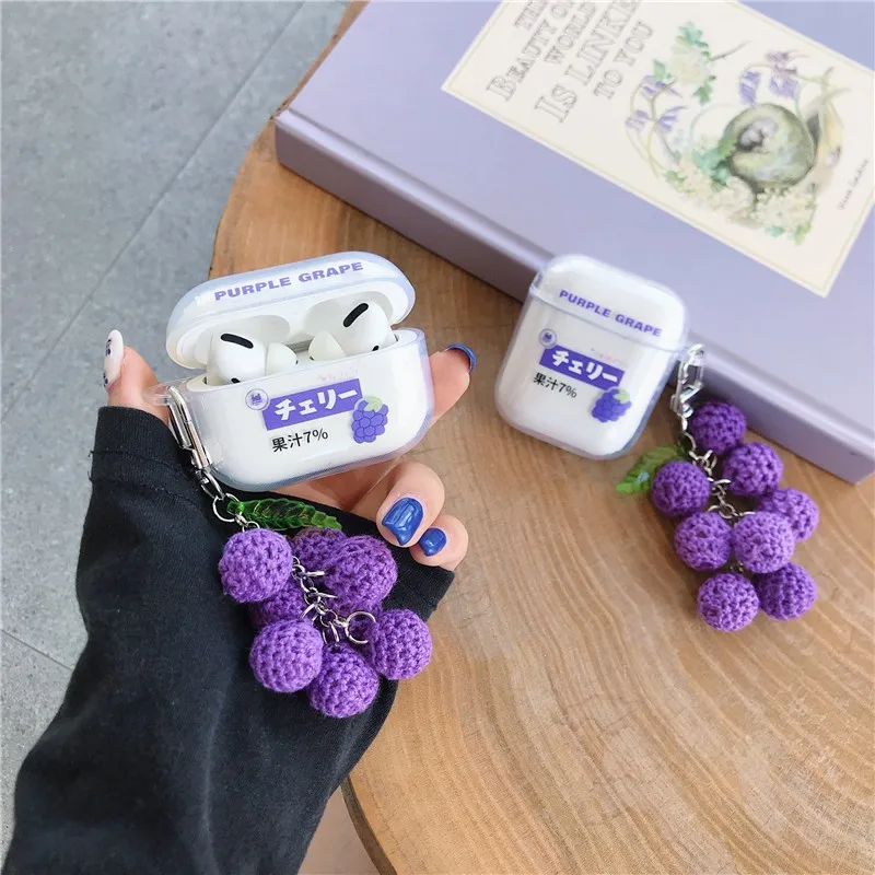 Japanese grape juice girl For AirPods 1 2 Couple silicon Protective Cover Ipad 3 Case For Airpods Headphone Carrying box fundas
Japanese grape juice girl For AirPods 1 2 Couple silicon Protective Cover Ipad 3 Case For Airpods Headphone Carrying box fundas