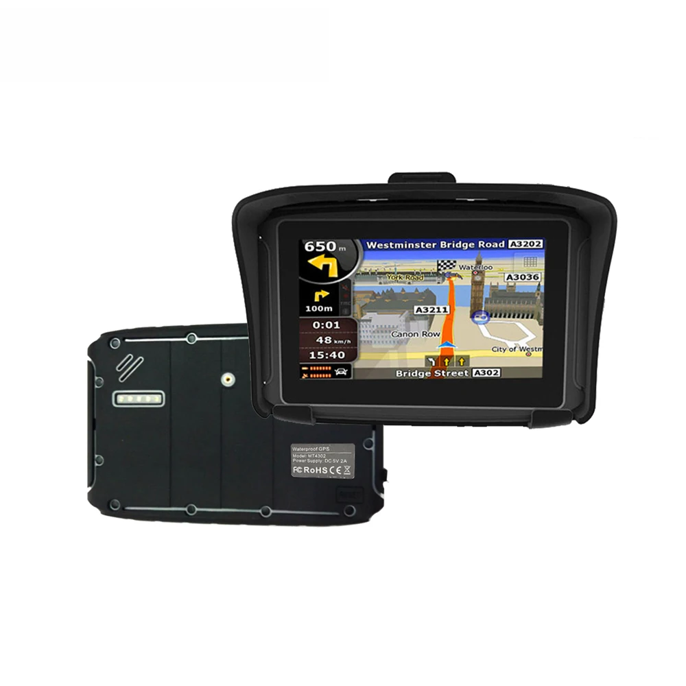 KARADAR Waterproof Motorcycle GPS - 4.3 Inch Win CE 6.0 Car GPS Navigator - Built-in 8G Map
KARADAR Waterproof Motorcycle GPS - 4.3 Inch Win CE 6.0 Car GPS Navigator - Built-in 8G Map