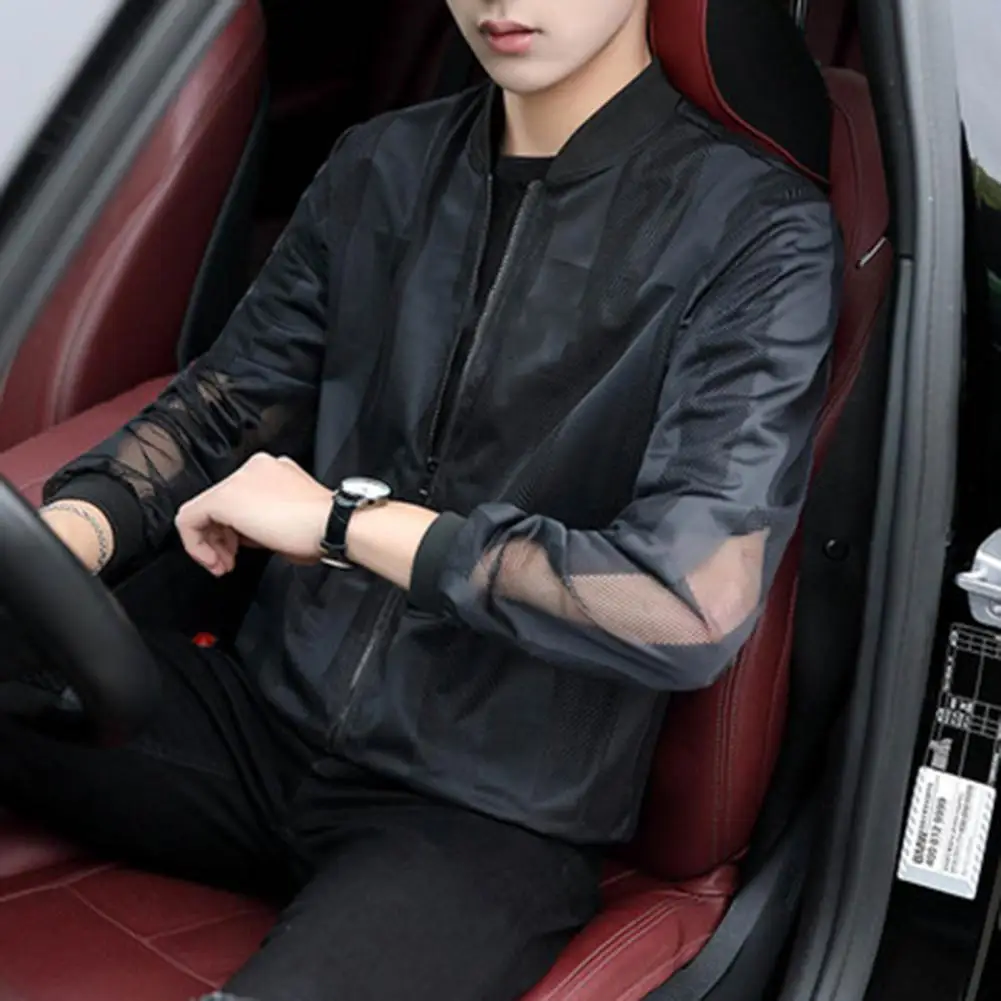 Trendy Summer Jacket Soft Sunscreen Jacket Super Thin All Match Hollow Breathable Men Summer Jacket
Trendy Summer Jacket Soft Sunscreen Jacket Super Thin All Match Hollow Breathable Men Summer Jacket
