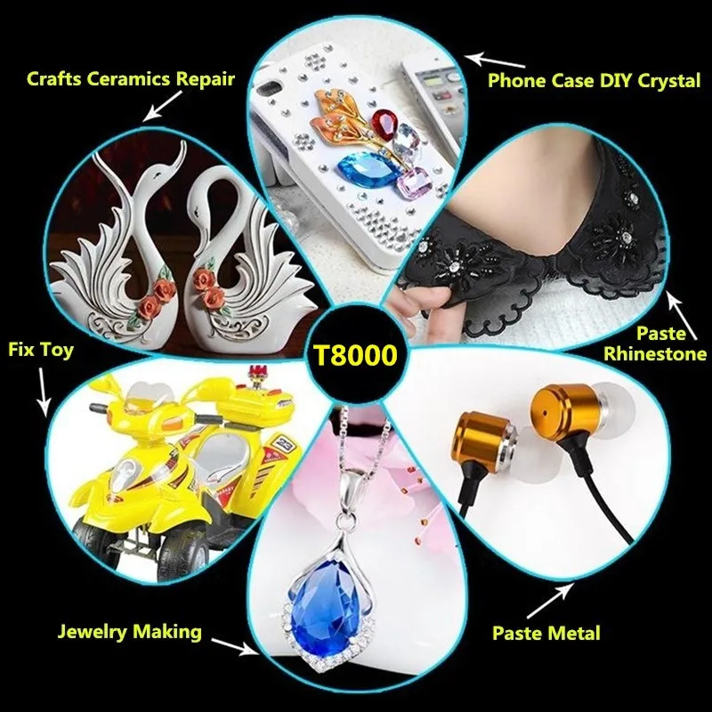 T-8000 15ML MultiPurpose Industrial Adhesive Jewerly Craft Rhinestone And Nail Gel T8000 Diy Phone Frame Fix Screen Glass Glue
T-8000 15ML MultiPurpose Industrial Adhesive Jewerly Craft Rhinestone And Nail Gel T8000 Diy Phone Frame Fix Screen Glass Glue