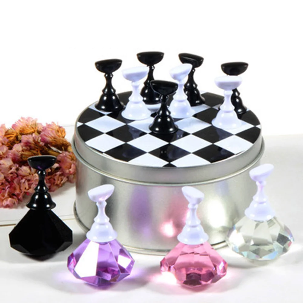 12pcs Nail Art Chess Board+1 Crystal Rhinestone+1 Box Nail Tip Crystal Stand Set Luxury Salon Display Holder Manicure Tools
12pcs Nail Art Chess Board+1 Crystal Rhinestone+1 Box Nail Tip Crystal Stand Set Luxury Salon Display Holder Manicure Tools