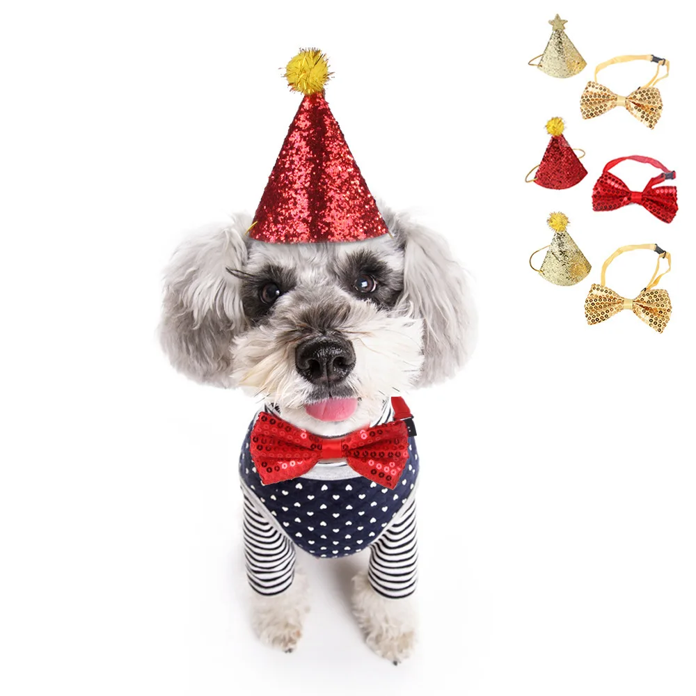 New Pet Holiday Party Dress Up Supplies Teddy Dog Cat Cat Bow Tie Bow Hat Pet Decoration Birthday Hat
New Pet Holiday Party Dress Up Supplies Teddy Dog Cat Cat Bow Tie Bow Hat Pet Decoration Birthday Hat