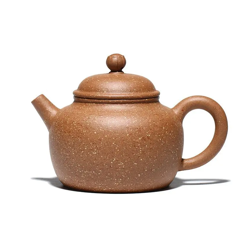 Yixing purple clay pot, coarse sand, five color section, paozun pot, sand in rain
Yixing purple clay pot, coarse sand, five color section, paozun pot, sand in rain