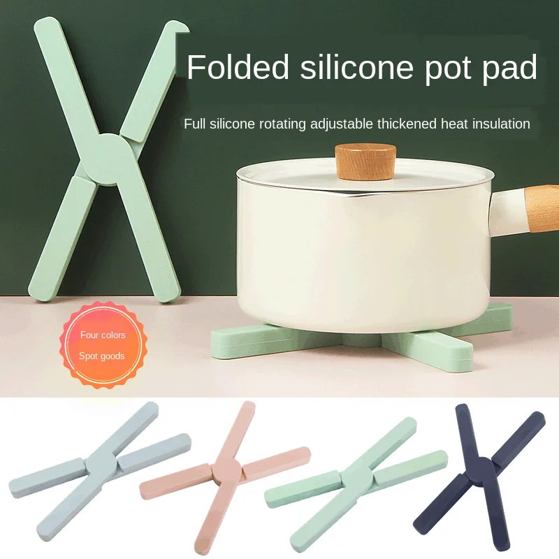 Silicone Collapsable Trivet Kitchen Non-slip Pot Holder Cross Hot Pads Mat Heat Resistant Drying Rack Placemat
Silicone Collapsable Trivet Kitchen Non-slip Pot Holder Cross Hot Pads Mat Heat Resistant Drying Rack Placemat