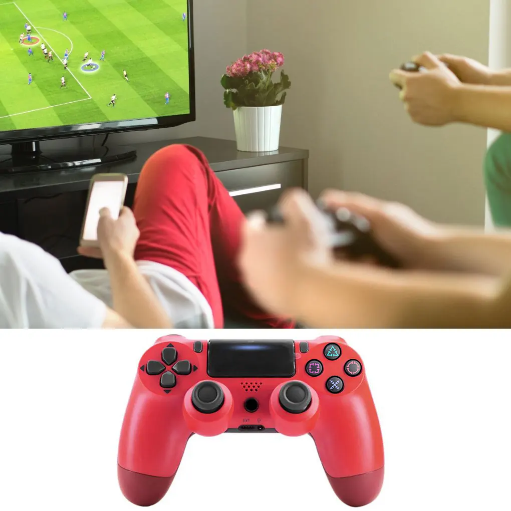 Wireless Game Controller Portable ABS Game Console Gamepad Accessory for PS4 Pro Game JoyStick Ergonomic Design
Wireless Game Controller Portable ABS Game Console Gamepad Accessory for PS4 Pro Game JoyStick Ergonomic Design
