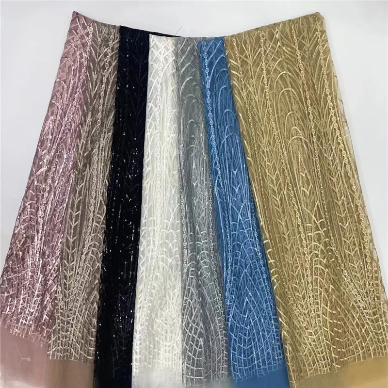 High quality net lace fabric sequins tulle lace 2022 latest african velet lace fabric 5 yards for wedding dress
High quality net lace fabric sequins tulle lace 2022 latest african velet lace fabric 5 yards for wedding dress