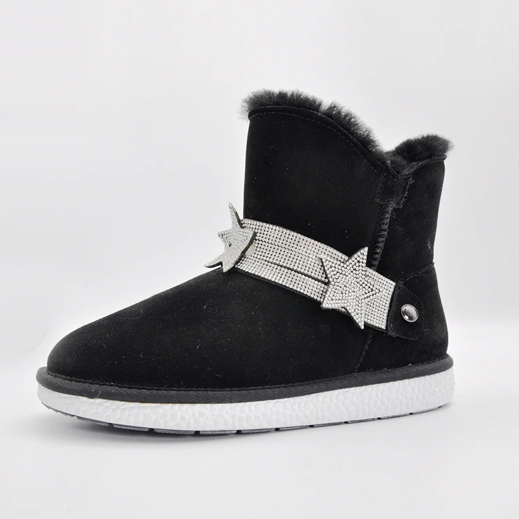 Sheepskin Snow Boots Supplier Women Fur Ankle Boots Ladies Genuine Leather Outdoor Waterproof Shoes
Sheepskin Snow Boots Supplier Women Fur Ankle Boots Ladies Genuine Leather Outdoor Waterproof Shoes