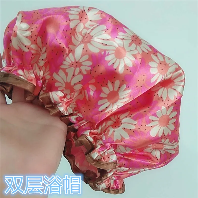 Thick 2Pcs Waterproof Bath Hat Double Layer Shower Hair Cover Women Supplies Shower Cap Bathroom Accessories
Thick 2Pcs Waterproof Bath Hat Double Layer Shower Hair Cover Women Supplies Shower Cap Bathroom Accessories