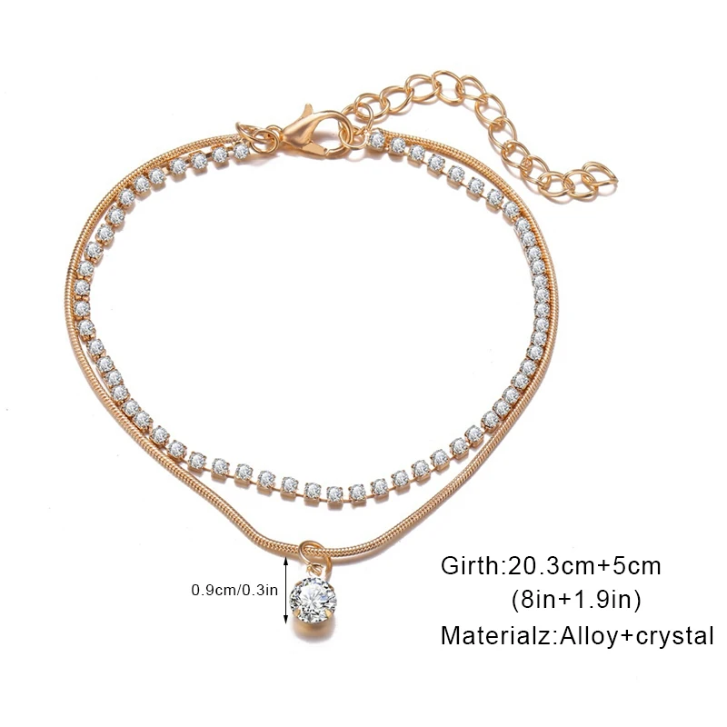 2021 New Bohemian Beads Anklets for Women Cubic Zirconia Anklet Ankle Bracelet on Leg Anklet Jewellery Gifts Beach Foot Chain
2021 New Bohemian Beads Anklets for Women Cubic Zirconia Anklet Ankle Bracelet on Leg Anklet Jewellery Gifts Beach Foot Chain