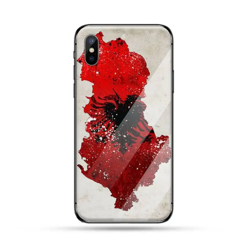 Albania flag logo pattern luxury protective Phone Case funda Tempered glass For iphone 5C 6 6S 7 8 plus X XS XR 11 PRO MAX
Albania flag logo pattern luxury protective Phone Case funda Tempered glass For iphone 5C 6 6S 7 8 plus X XS XR 11 PRO MAX