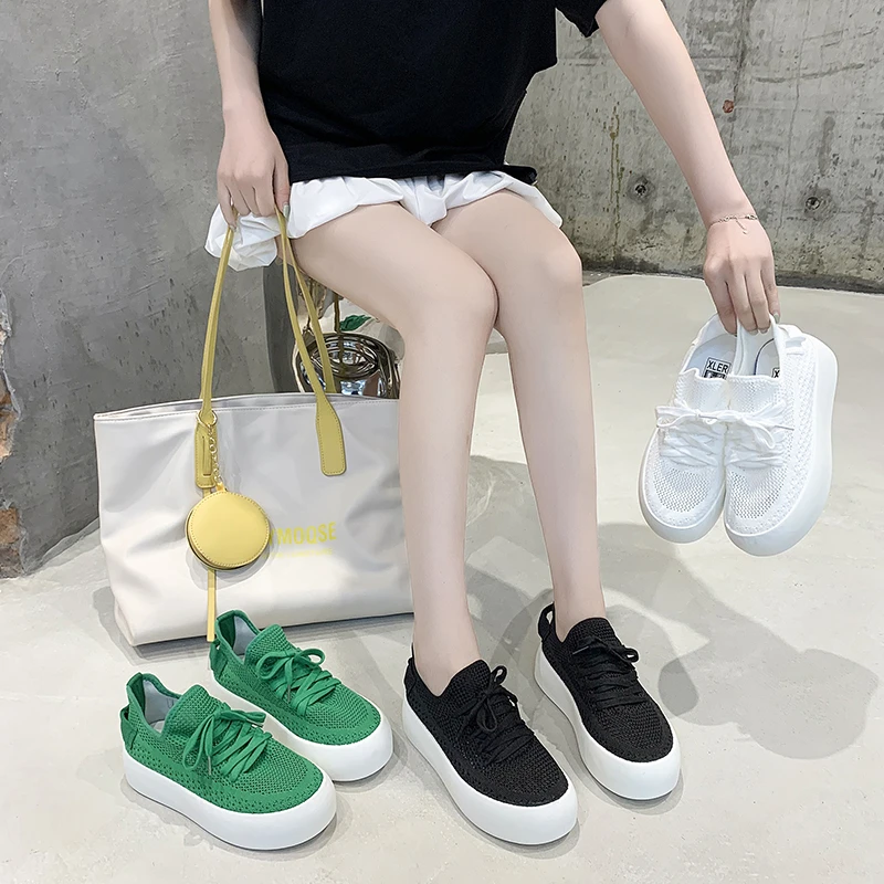 Round Toe Deep Mouth Hollow Casual Shoes Mesh Thick-soled Bread Shoes 2021 Summer New Women's Casual Sports Shoes Single Shoes
Round Toe Deep Mouth Hollow Casual Shoes Mesh Thick-soled Bread Shoes 2021 Summer New Women's Casual Sports Shoes Single Shoes