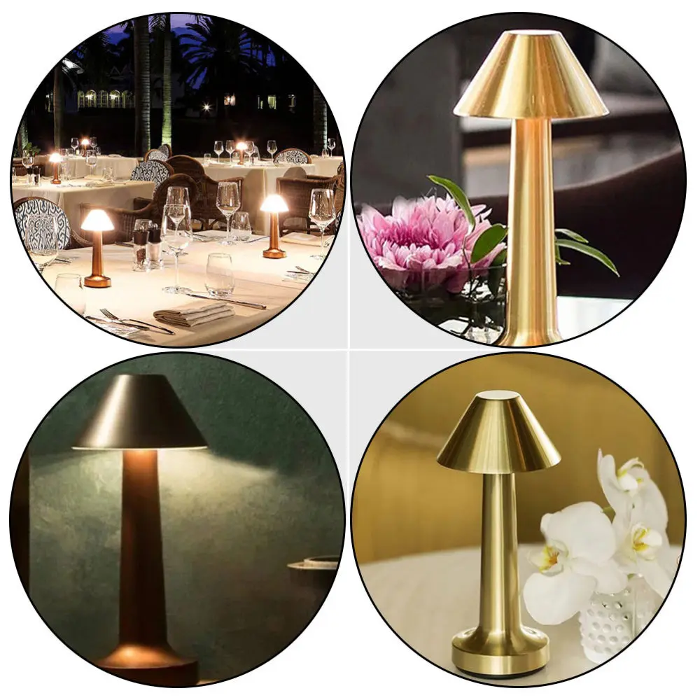 1Pc Decorative Night Lamp Wireless Table Light Coffee Shop Lamp Adornment Golden
1Pc Decorative Night Lamp Wireless Table Light Coffee Shop Lamp Adornment Golden