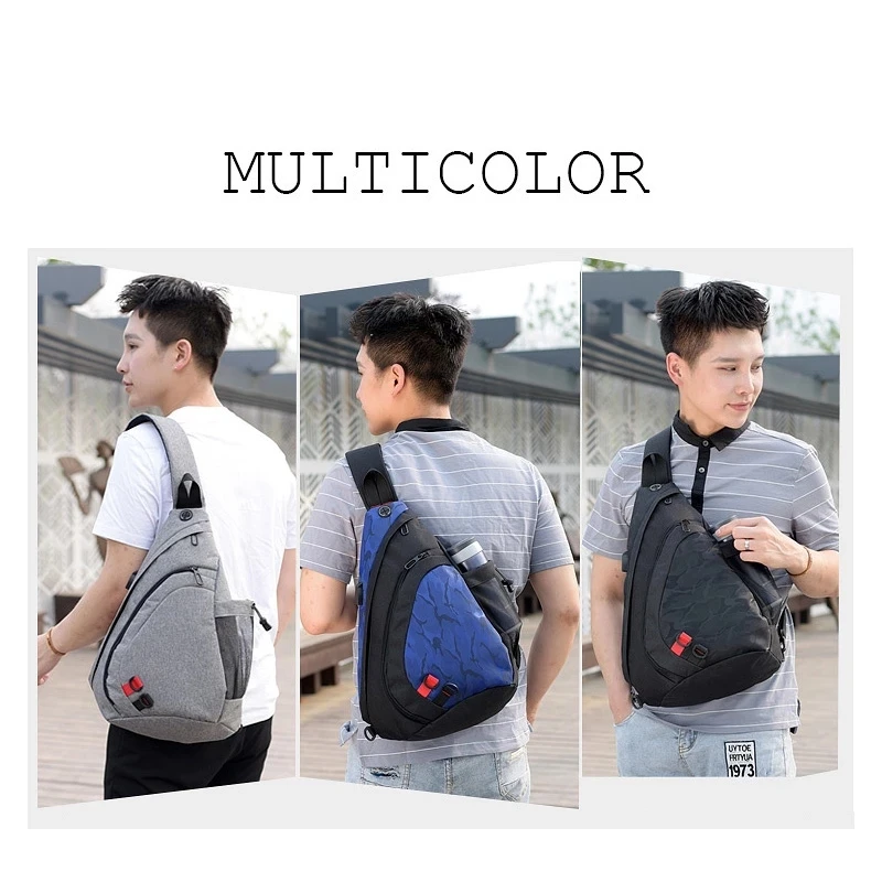 Outdoor Sling Shoulder Chest Bags for Men Sport Hiking Cycling Travel Crossbody Bag Small Male Causal Daypacks Daily Pouch Trend
Outdoor Sling Shoulder Chest Bags for Men Sport Hiking Cycling Travel Crossbody Bag Small Male Causal Daypacks Daily Pouch Trend