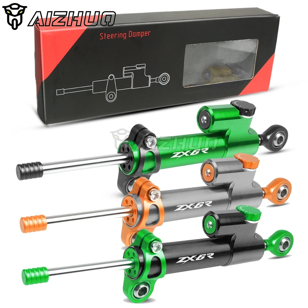 For KAWASAKI ZX6R ZX-6R ZX 6R ZX6RR 2016 2015 2014 2013 2012 2011 Universal Motorcycle Damper Steering Stabilize Safety Control
For KAWASAKI ZX6R ZX-6R ZX 6R ZX6RR 2016 2015 2014 2013 2012 2011 Universal Motorcycle Damper Steering Stabilize Safety Control