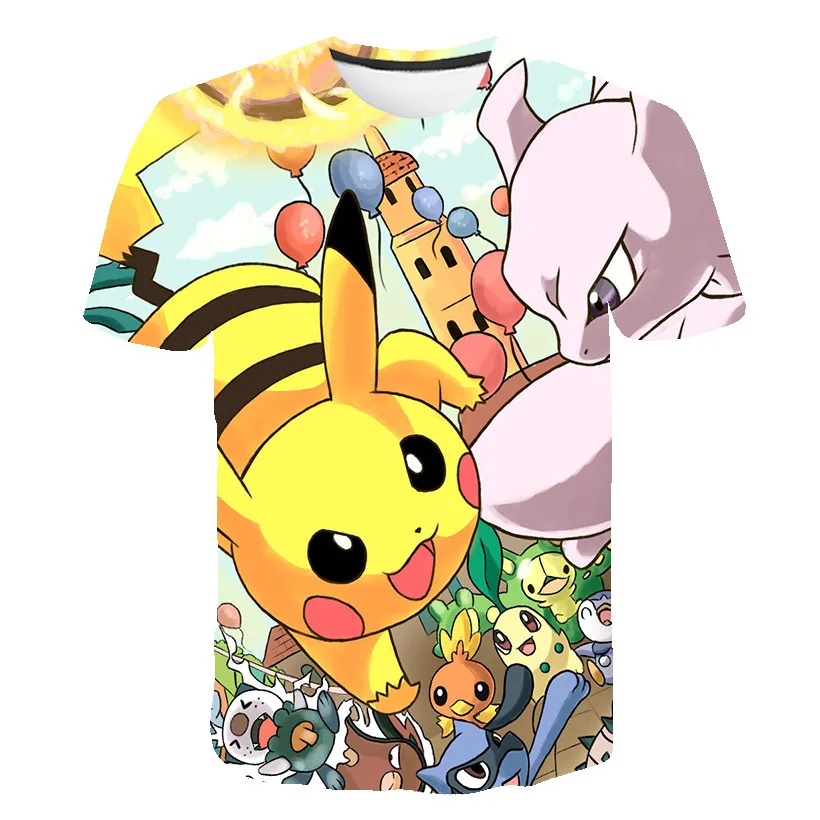 Summer New Men's and Women's T-shirt 3D Printing Animation Fashion Children's Cartoon Casual Short-sleeved Top
Summer New Men's and Women's T-shirt 3D Printing Animation Fashion Children's Cartoon Casual Short-sleeved Top