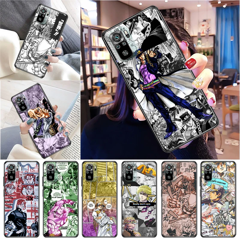 Anime JoJos Bizarre Adventure Phone Case For Xiaomi Redmi Note 10S 10 10T Pro MAX 4G 5G Redmi 10X Pro Cases Back Cover Funda
Anime JoJos Bizarre Adventure Phone Case For Xiaomi Redmi Note 10S 10 10T Pro MAX 4G 5G Redmi 10X Pro Cases Back Cover Funda