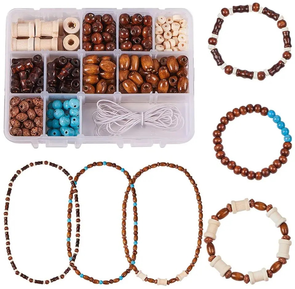 1 Box DIY 3set 8mm Wooden Beaded Jewelry Making Kit Vintage Necklace Bracelet DIY Beading Starter Kits for Beginners Adults
1 Box DIY 3set 8mm Wooden Beaded Jewelry Making Kit Vintage Necklace Bracelet DIY Beading Starter Kits for Beginners Adults