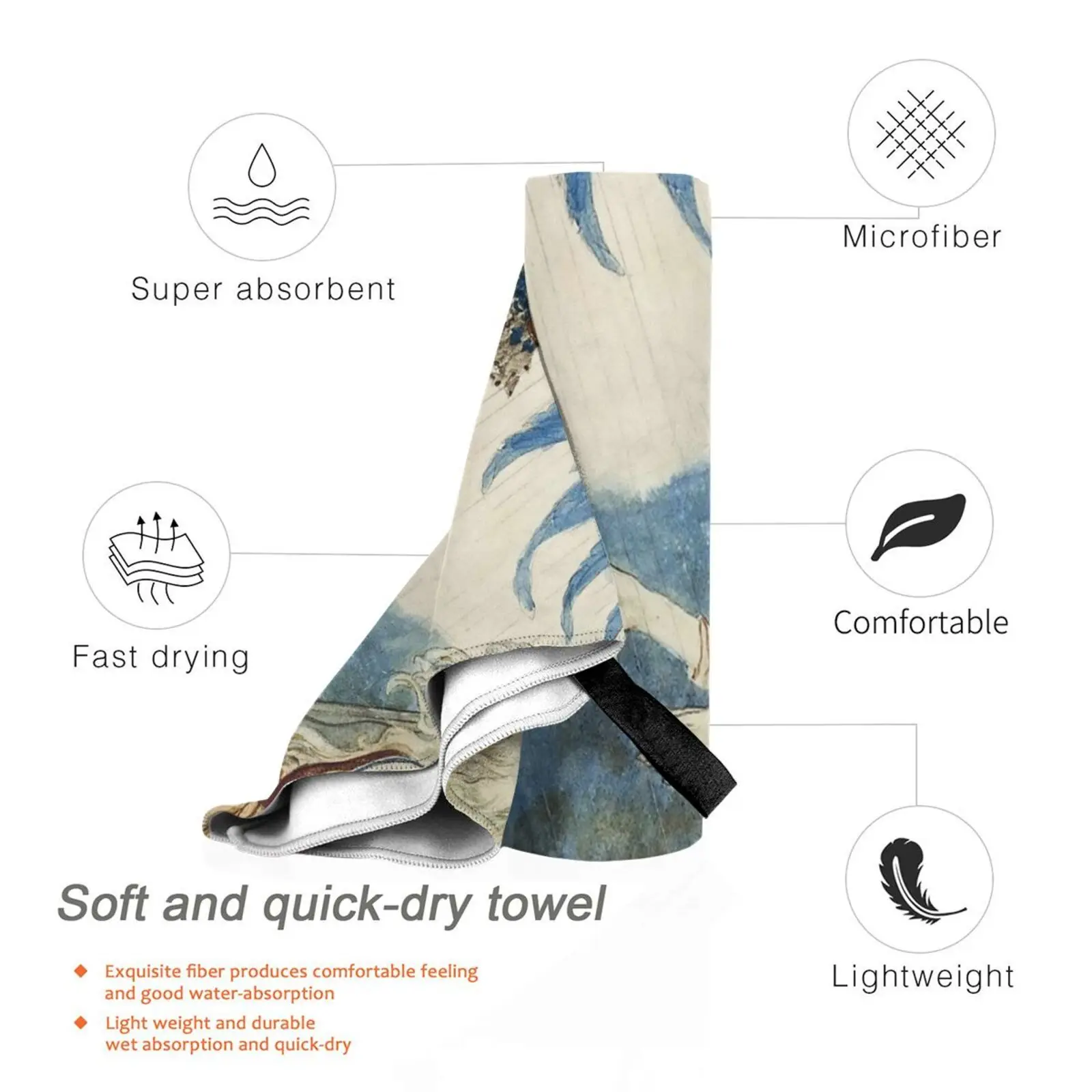 “a Heavenly Recital” By Erich Schutz Quick Dry Towel Gym Sports Bath Portable Sink Swim Anchor Soft Sweat-Absorbent Fast Drying |