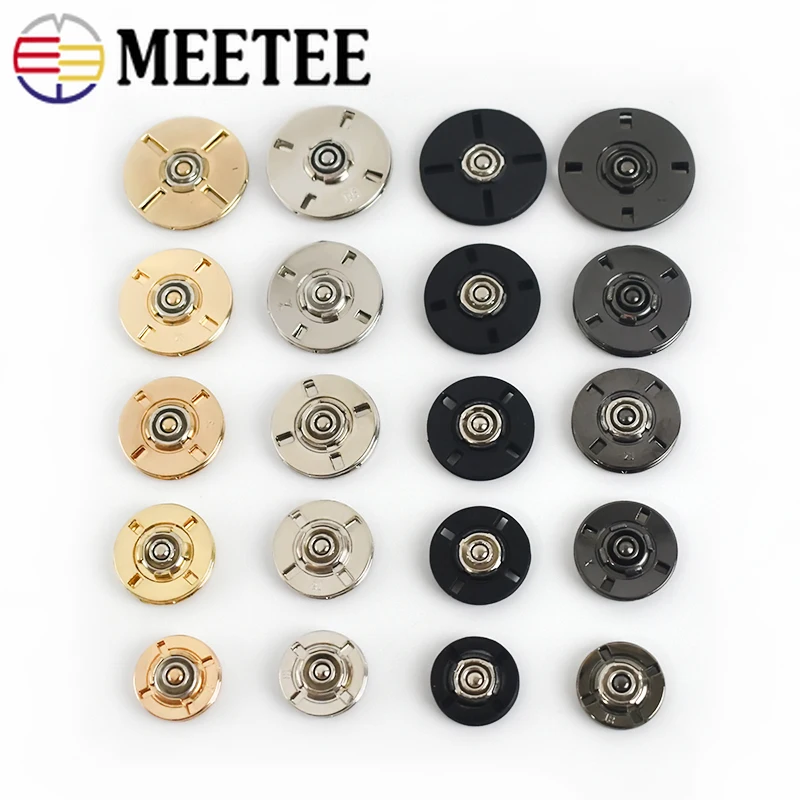 10sets Meetee 10-28mm Metal Snap Buttons for Female Coat Bag Invisible Buckle DIY Clothing Snaps Fastener Sewing Accessory D1-1
10sets Meetee 10-28mm Metal Snap Buttons for Female Coat Bag Invisible Buckle DIY Clothing Snaps Fastener Sewing Accessory D1-1