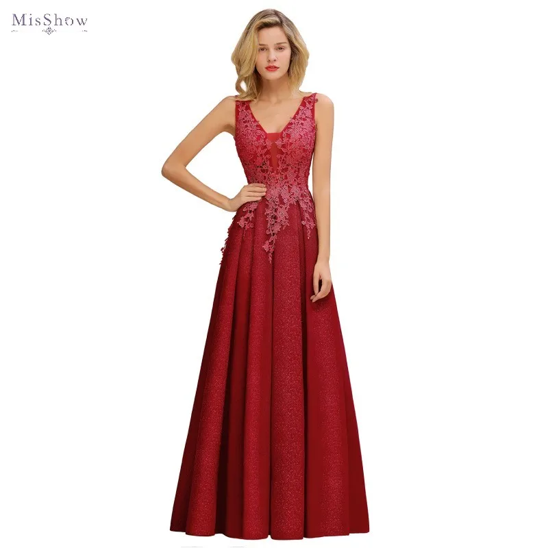 Женское длинное вечернее платье без рукавов, бордовое официальное платье с блестками, ТРАПЕЦИЕВИДНОЕ ПЛАТЬЕ С V-образным вырезом и кружевно... 
Женское длинное вечернее платье без рукавов, бордовое официальное платье с блестками, ТРАПЕЦИЕВИДНОЕ ПЛАТЬЕ С V-образным вырезом и кружевно...