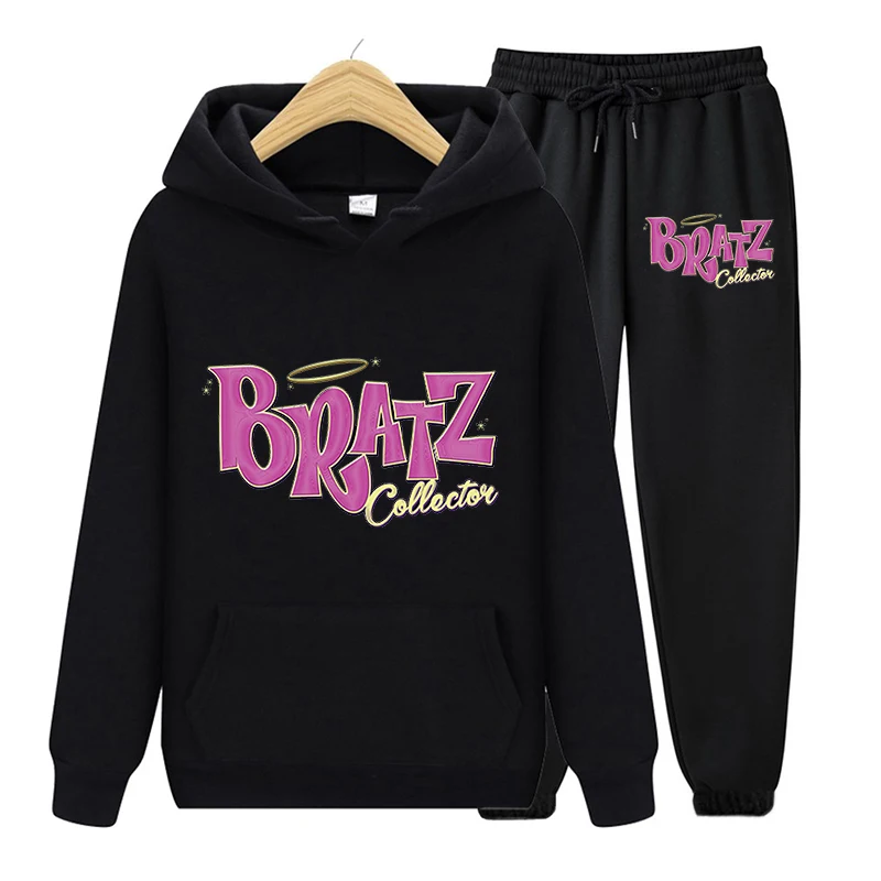 Fashion Autumn Winter Oversized 2 Piece Set Tracksuit Women Suit Bratz Print Hoodies Casual Sweatshirts Korean Jogging Pants
Fashion Autumn Winter Oversized 2 Piece Set Tracksuit Women Suit Bratz Print Hoodies Casual Sweatshirts Korean Jogging Pants
