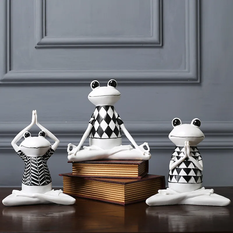 Kawaii Garden Animal Resin Yoga Frog Figurines Nordic Yoga Frog Decoration Desktop Frog Sculpture Cabinet Table Ornaments Crafts
Kawaii Garden Animal Resin Yoga Frog Figurines Nordic Yoga Frog Decoration Desktop Frog Sculpture Cabinet Table Ornaments Crafts