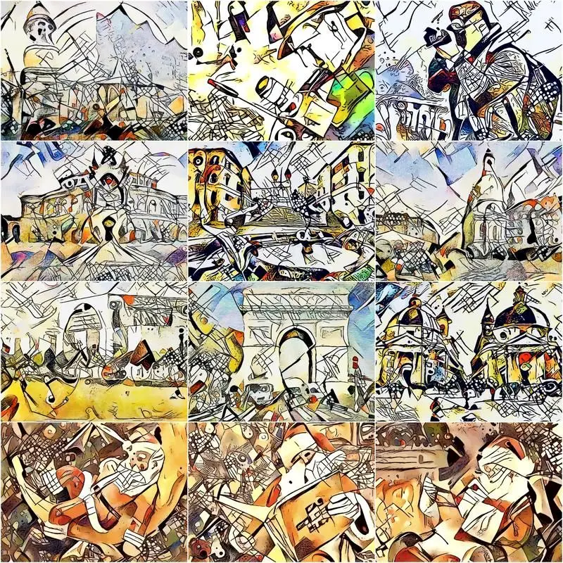 GATYZTORY Oil Painting By Numbers Cartoon City Street Figure Acrylic Paint Drawing On Canvas Hand Painted Home Decor
GATYZTORY Oil Painting By Numbers Cartoon City Street Figure Acrylic Paint Drawing On Canvas Hand Painted Home Decor