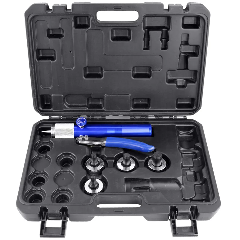 Инструмент для расширения гидравлических труб KG-1632, портативный профессиональный набор инструментов для расширения гидравлических труб PEX
Инструмент для расширения гидравлических труб KG-1632, портативный профессиональный набор инструментов для расширения гидравлических труб PEX