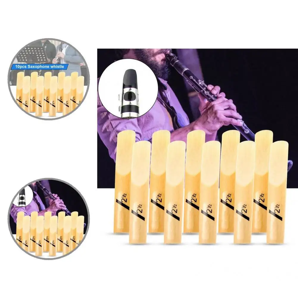 High Quality Woodwind Reed Wear-Resistant Lightweight Bb Tenor Strength Woodwind Reed Clarinet Reed Wood Reed 10Pcs/Set
High Quality Woodwind Reed Wear-Resistant Lightweight Bb Tenor Strength Woodwind Reed Clarinet Reed Wood Reed 10Pcs/Set