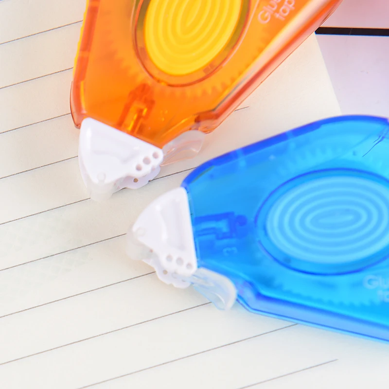 1pcs Double Tape 5m Roller Pen Glue Double Sided Tape Adhesive Transfer Refillable Office Adhesive Tape Blue/Orange
1pcs Double Tape 5m Roller Pen Glue Double Sided Tape Adhesive Transfer Refillable Office Adhesive Tape Blue/Orange