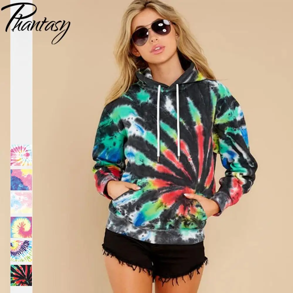 Phantasy 2021 Casual Tie Dye Hoodie Women Men Clothing Polyester Harajuku Hip Hop Sweatshirt Japanese Streetwear S-XL Top Unisex
Phantasy 2021 Casual Tie Dye Hoodie Women Men Clothing Polyester Harajuku Hip Hop Sweatshirt Japanese Streetwear S-XL Top Unisex